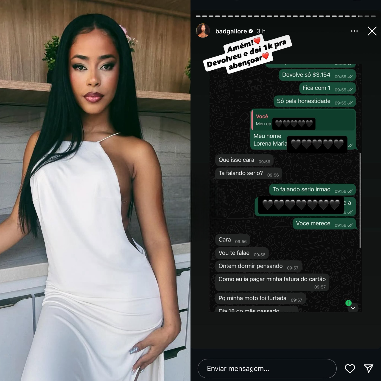 Lorena Erra Pix, Rapaz Devolve E Ganha R$1.000 – Mas História De Vida Dele Vai Chocar Você!