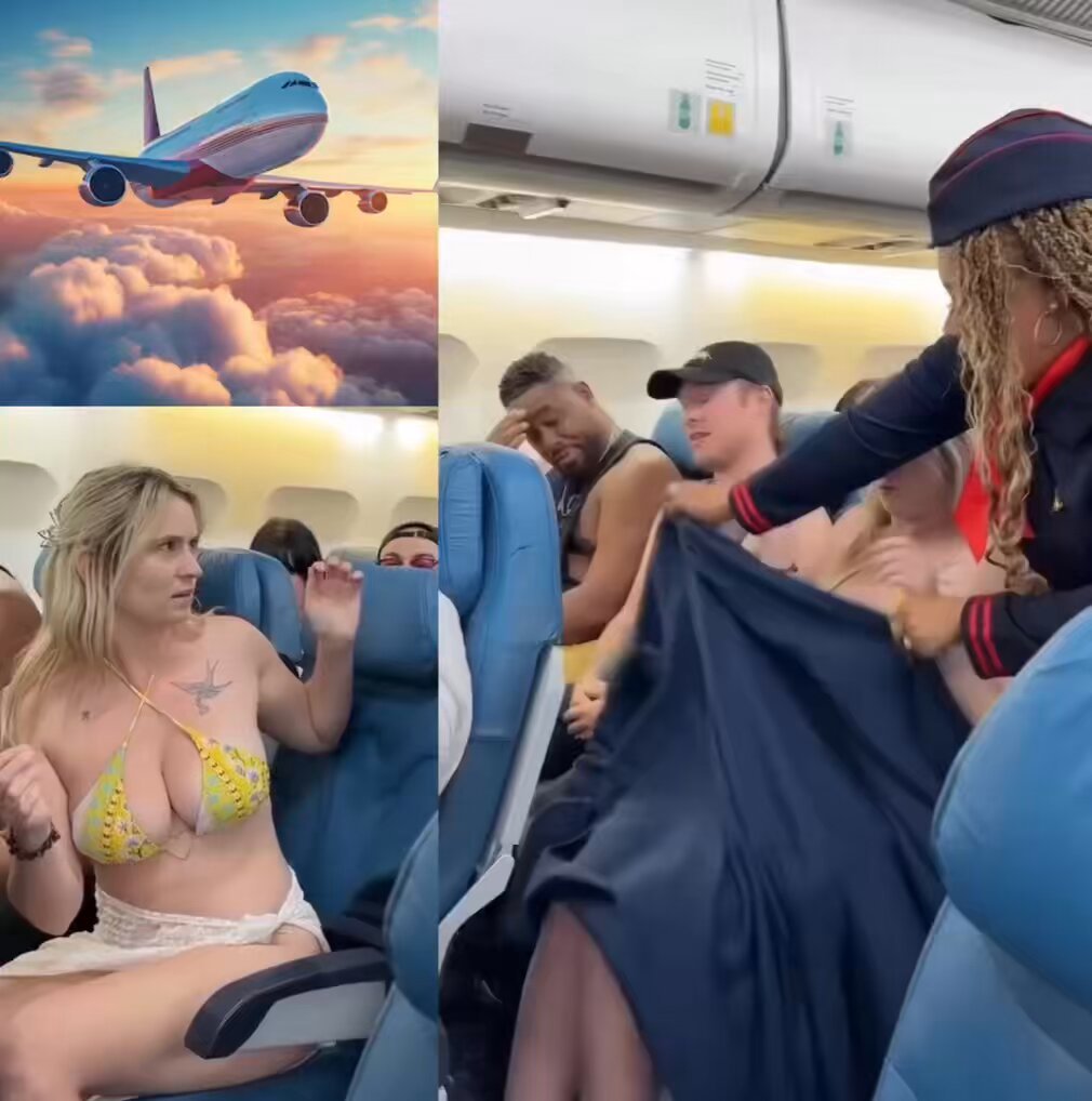 Playboy Model Forced to Cover Up on Flight: "Big Boobs" Banned?