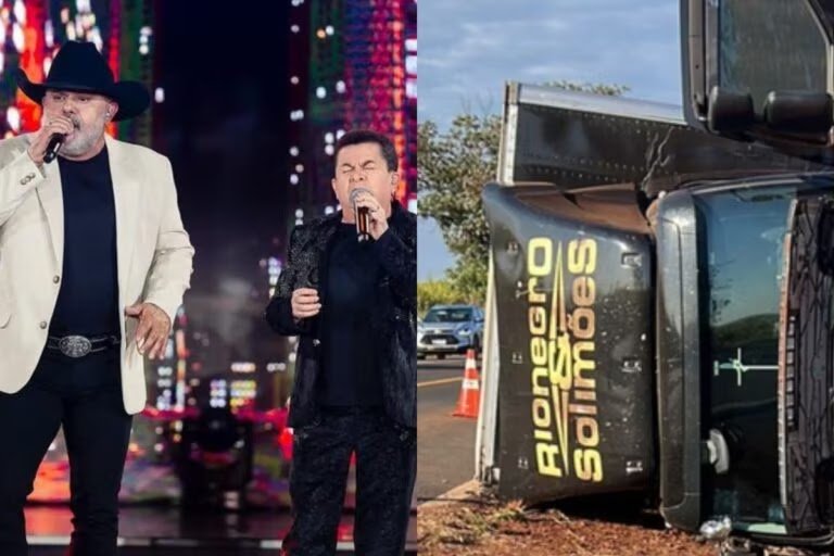 URGENTE: Caminhão Da Dupla Sertaneja Sofre Acidente Grave No Paraná