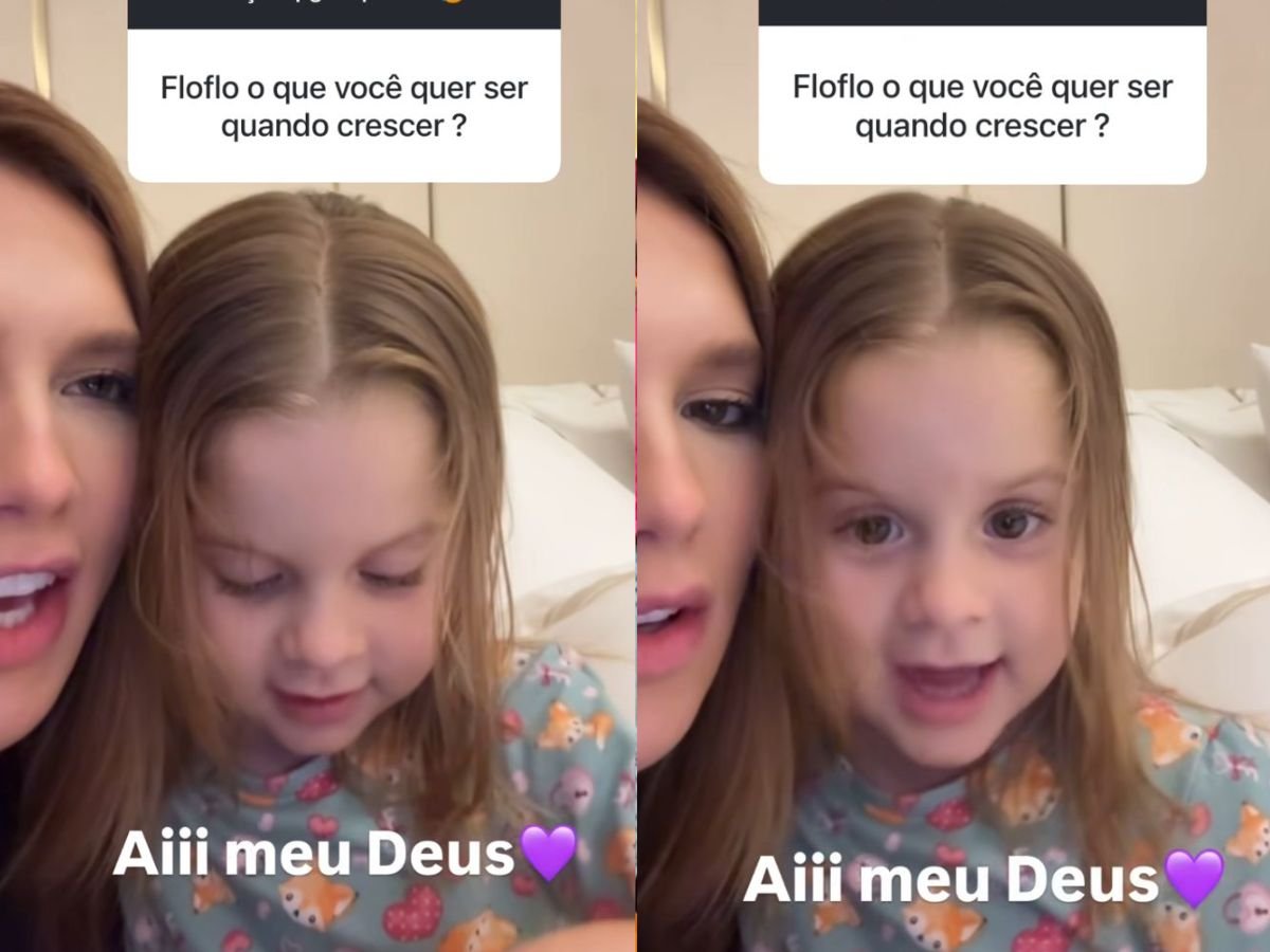 Virginia Encanta Ao Ouvir Maria Flor Dizer Que Será Dançarina De Zé Felipe