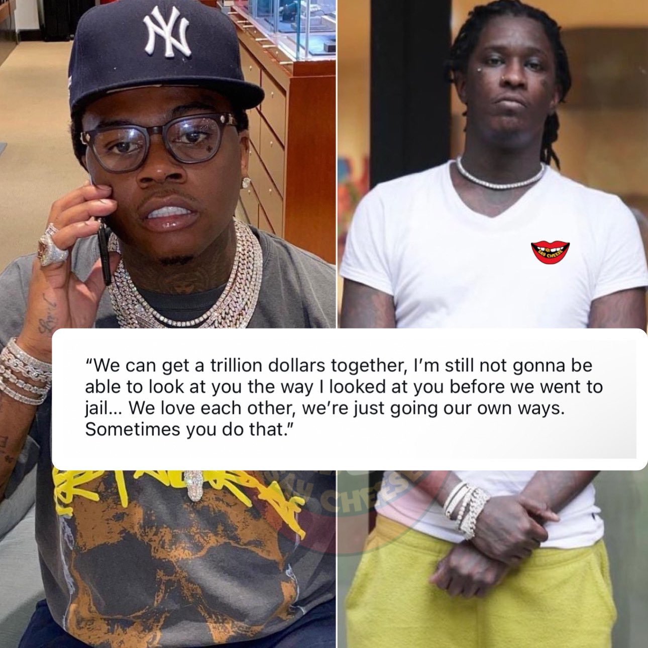 Young Thug's Emotional Gunna Reveal: "We Love Each Other... But We're Done Forever"