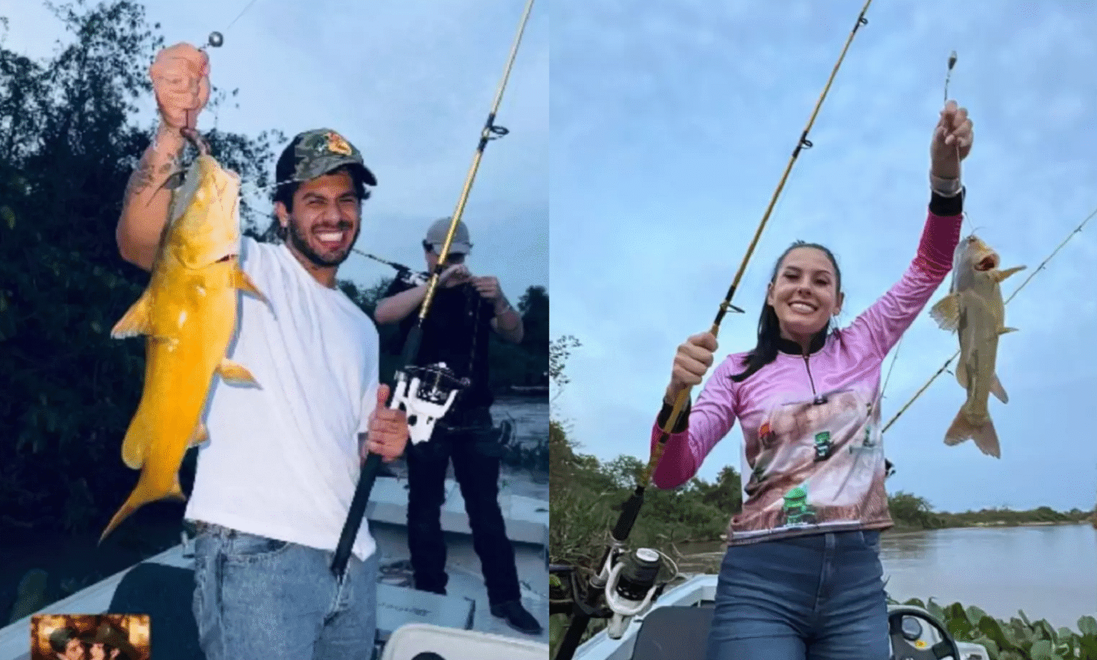 Web Vai À Loucura! Ana Castela Pesca Ao Lado De Zé Felipe