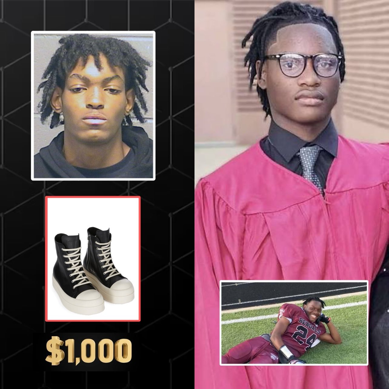 Chicago Teen Lured & Killed for Borrowed Rick Owens Kicks