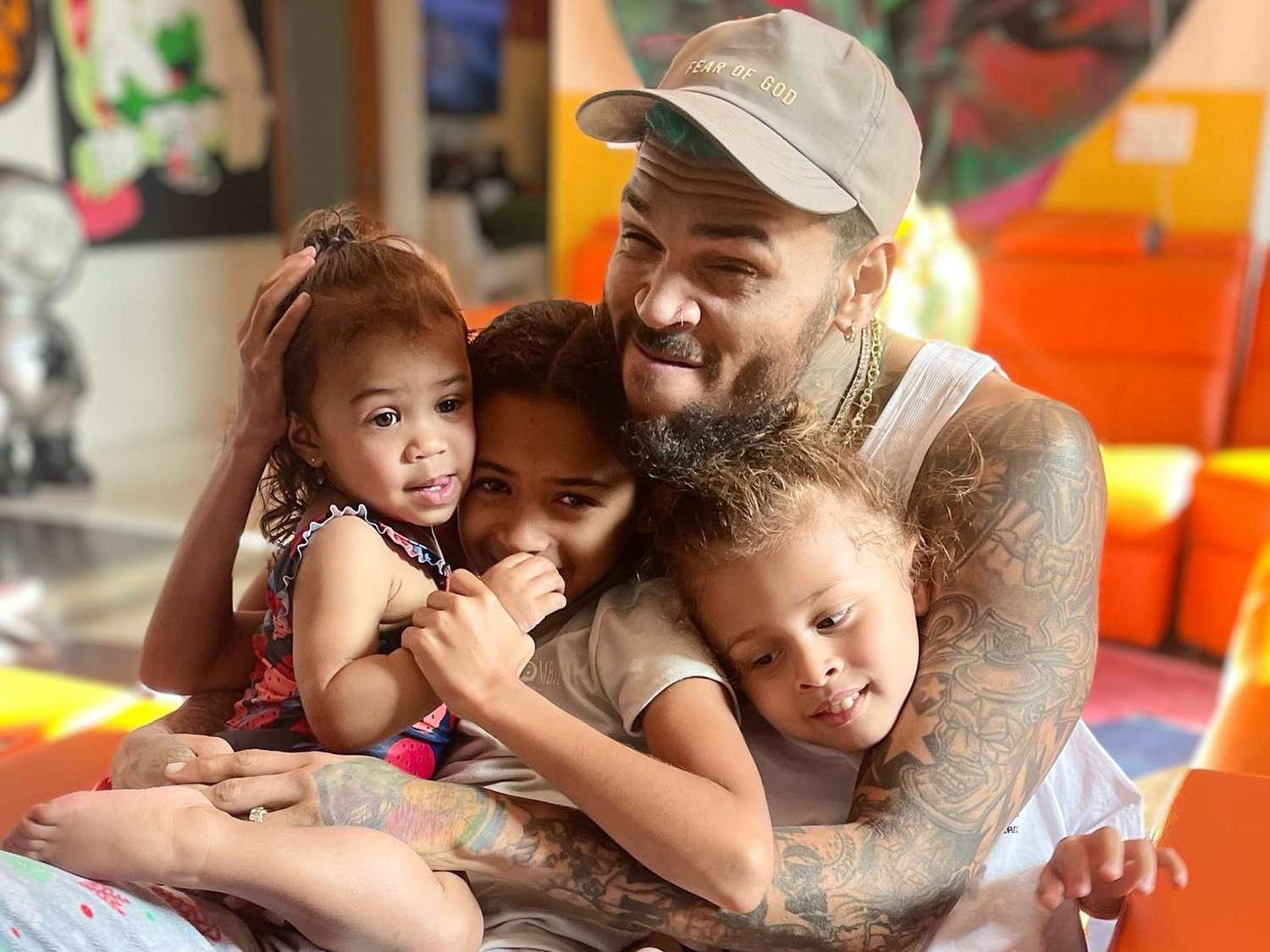 Chris Brown's Proud Dad Glow: Daughters Storm Stage & Melt Hearts