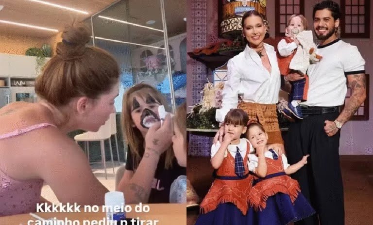 Momento Fofo! Filha De Virgínia Pede Abraço De Zé Felipe E Encanta A Web