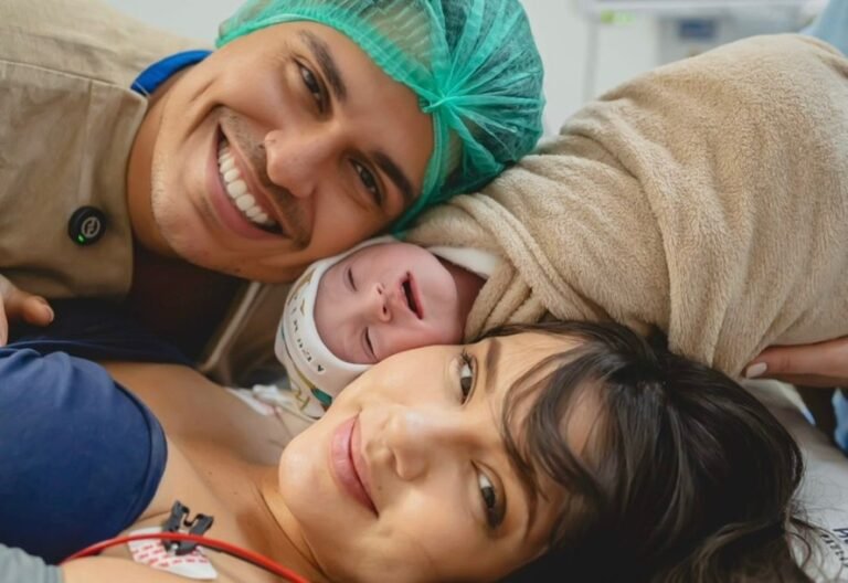 Alegria! Nasce Peter, Primeiro Filho De Janiellen Lopez E Gusta