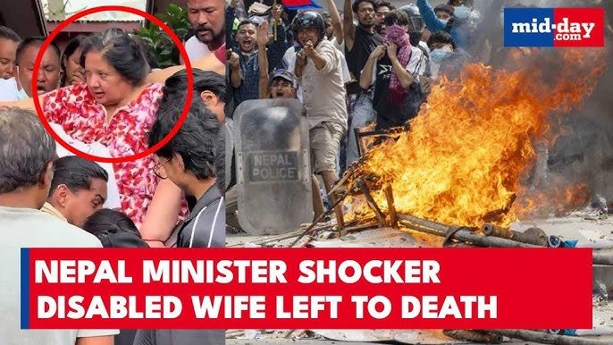 Nepalese Youths Heroically Save Paralyzed Minister's Wife from Inferno After He Flees