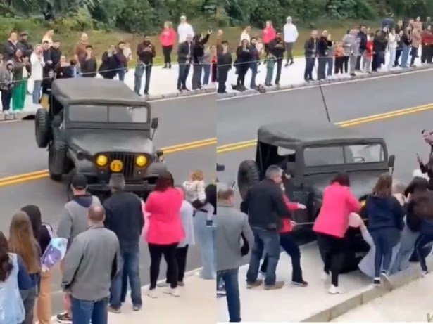 Horror No Desfile De 7 De Setembro: Jipe Desgovernado Atropela Mulheres Em Brusque