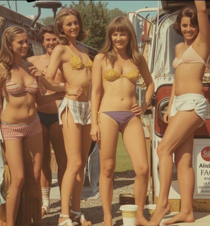 1980s Girls. Not Fat, Not Covered In Tattoos, No Phones. What Happened?