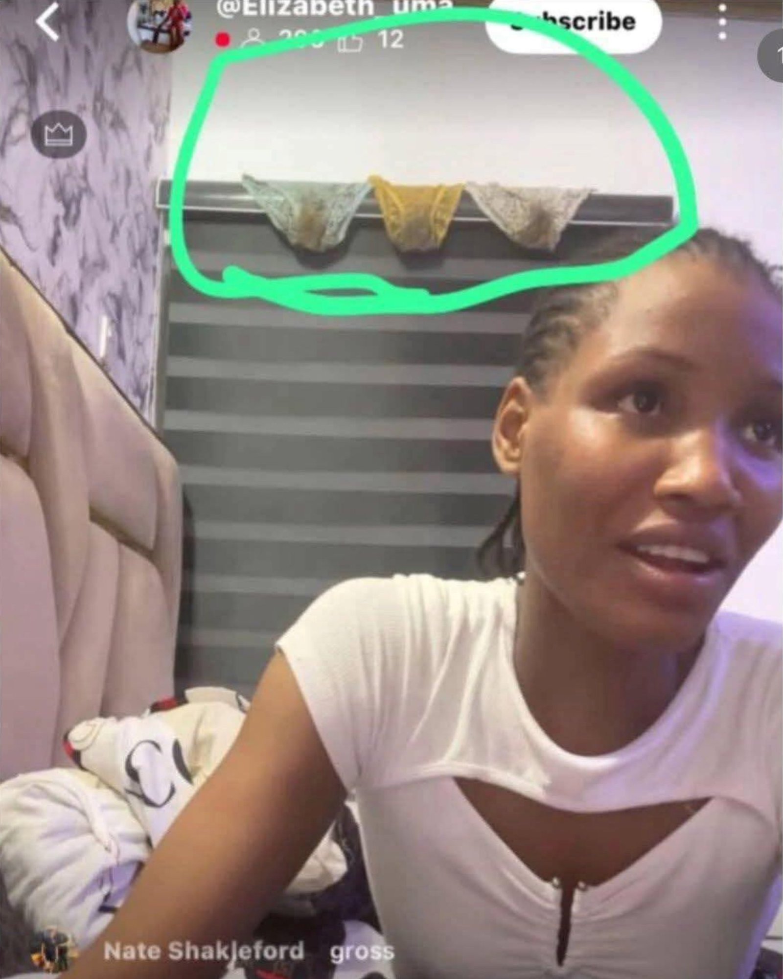 Nigerian TikTok Star’s $1M Date Demand Backfires: Panties Hanging Live
