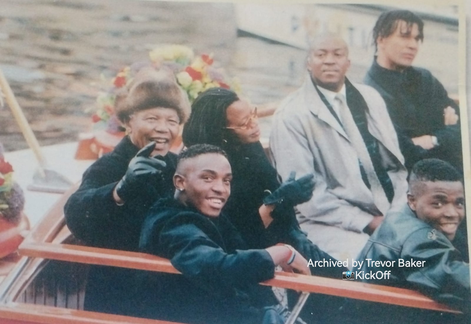 Mandela's Epic Boat Day: Madiba Hangs with Ajax Stars McCarthy & Mokoena—Gullit Joins the Vibes