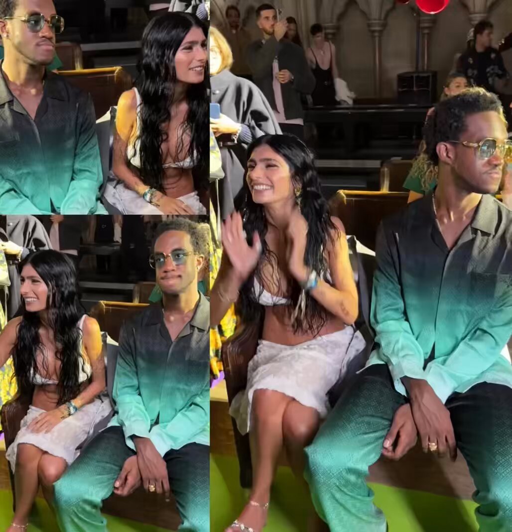 Mia Khalifa's Front-Row Glow-Up: Seated Next to Willy Chavarria at PFW