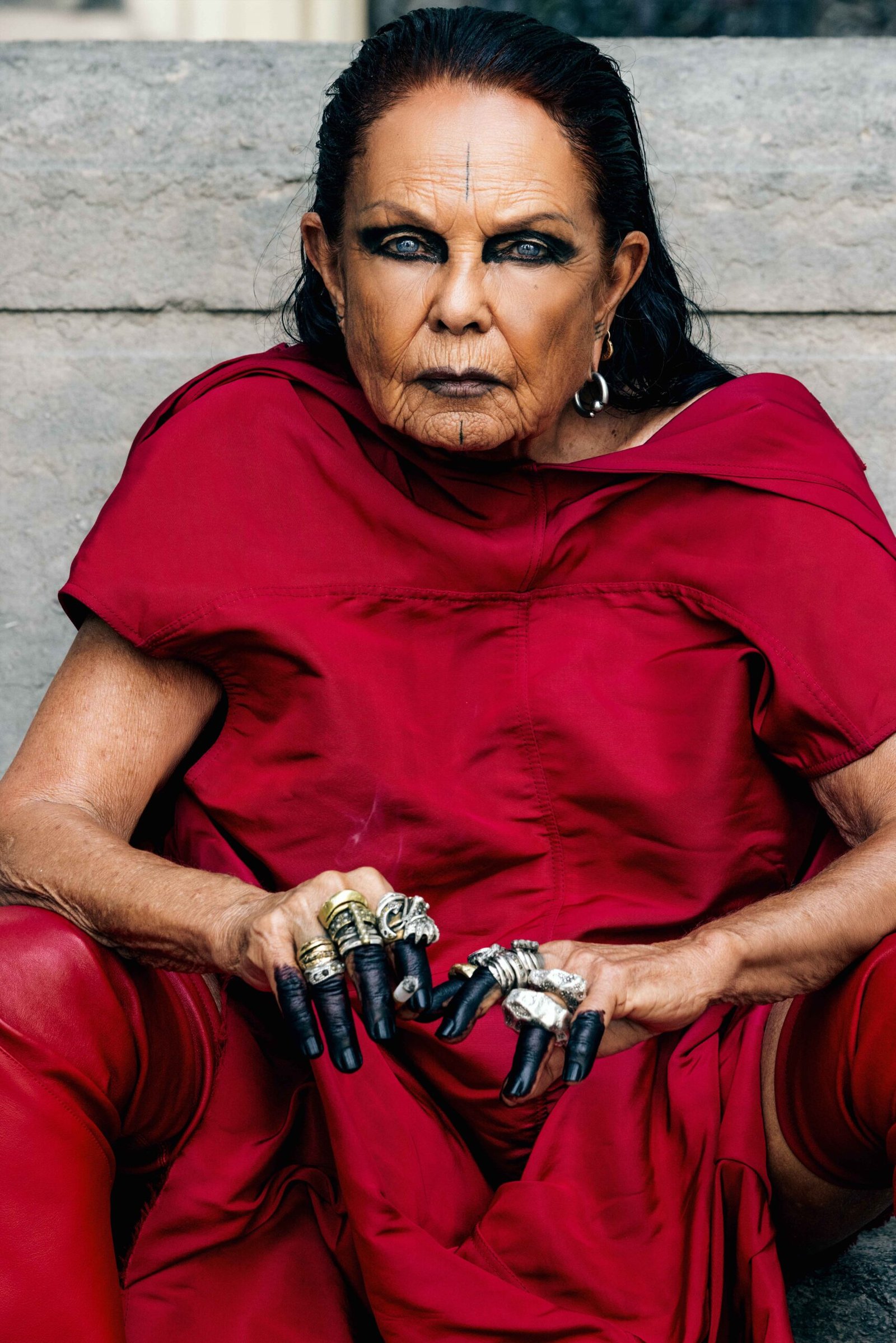 Michèle Lamy’s Rust Revolution: Rick Owens’ Wife Drops Fiery New Collection – Fashion on FIRE