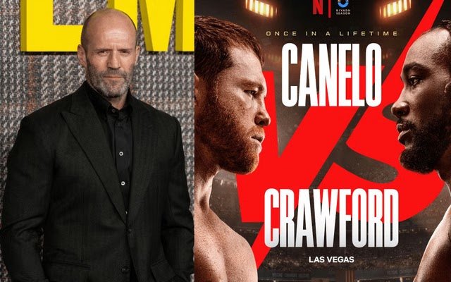Statham’s Crawford Crush: “GOAT Fighter Made Me RICH – Greatest I’ve Seen!”