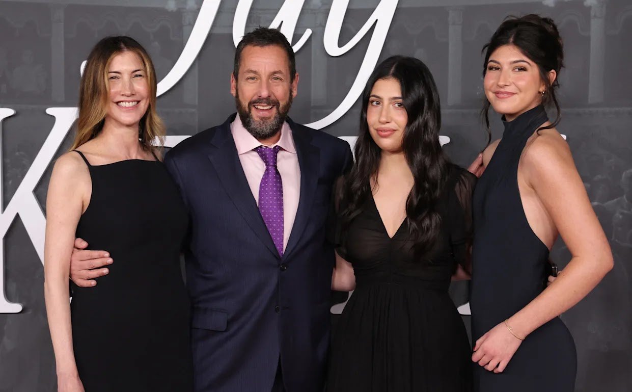 Adam Sandler’s Sunny Red Carpet Glow: Father-Daughter Premiere Magic