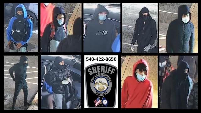 Clown Car Chaos: 9 Masked Maniacs Pile Out & Raid Virginia Vape Shop – Nightmare Heist on Cam