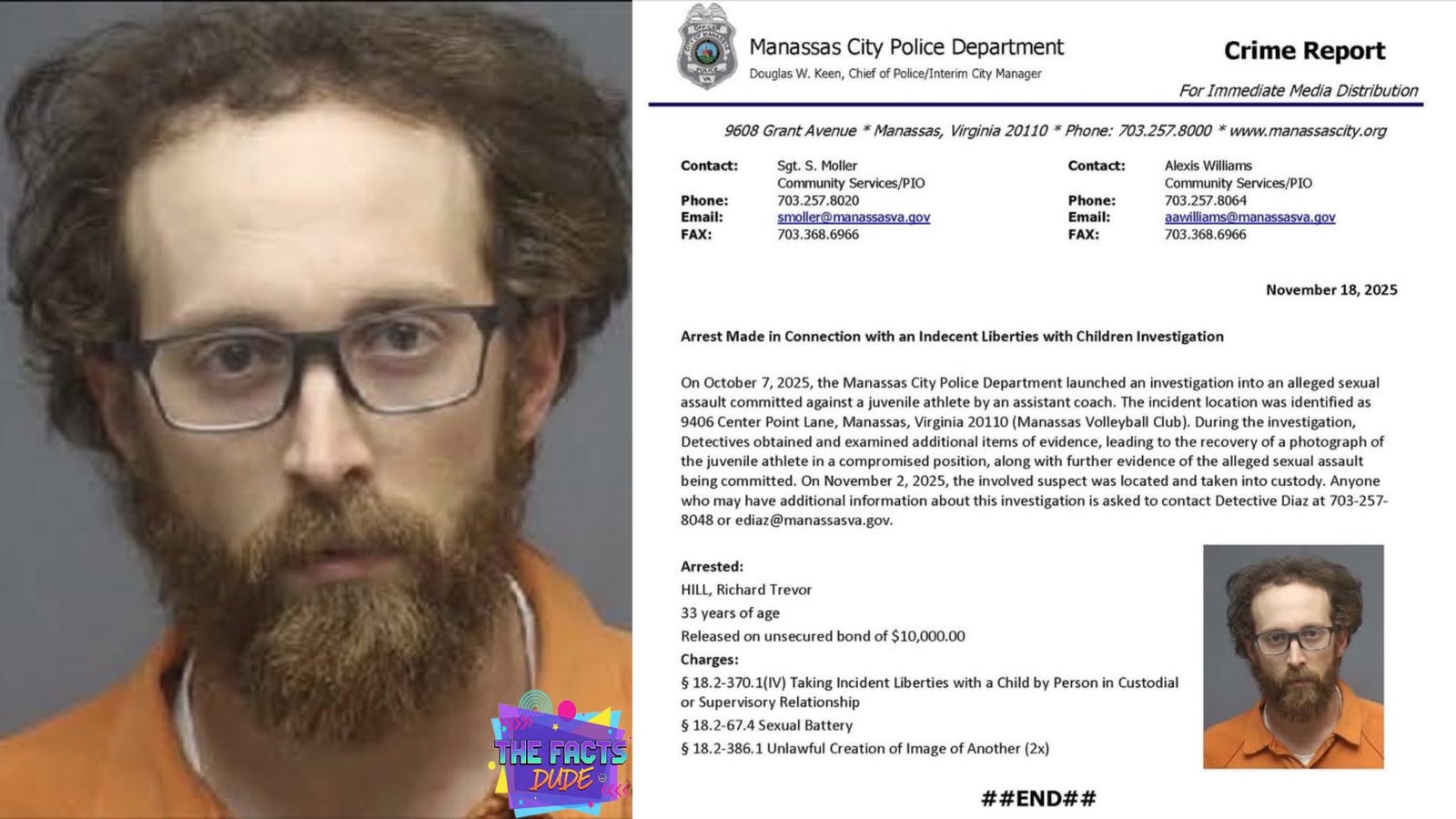 Manassas Volleyball Scandal: Assistant Coach Cuffed for Horrifying Child Sex Crimes – Trust Shattered