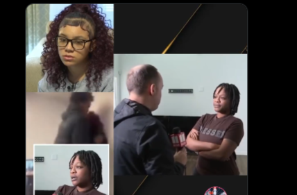 Classroom Video Shows Teen Girl Slapping Boy, Leading to Restraining Toss