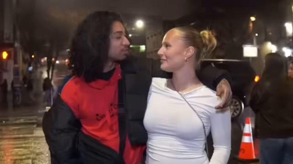 Newlywed Flirts Boldly with Streamer in Front of Husband