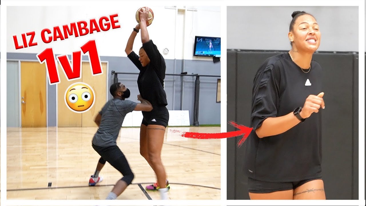 Short Streamer PlaqueBoyMax Upsets WNBA Star Liz Cambage in 1v1