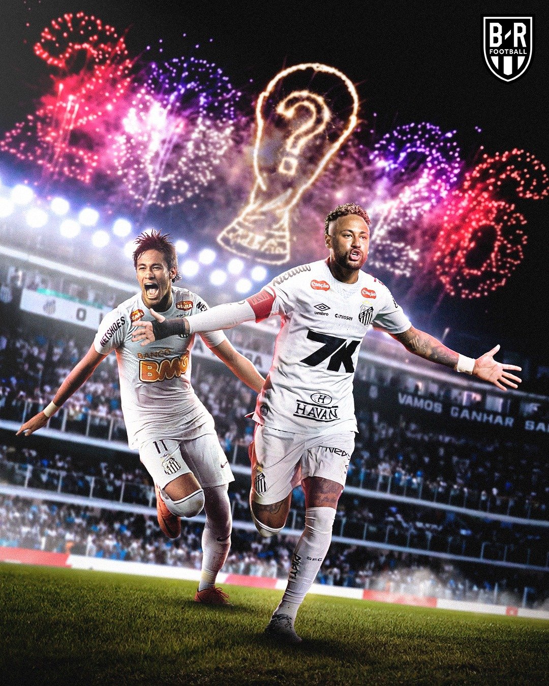 Neymar Jr. Extends with Santos until 2026