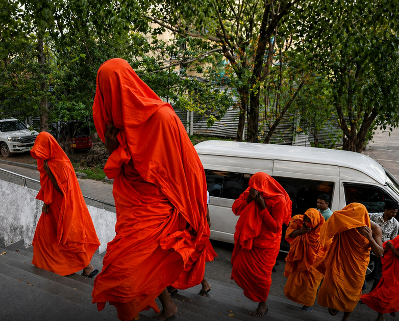 Sri Lanka Airport Detains 22 Buddhist Monks with 110 Kg of Restricted Items