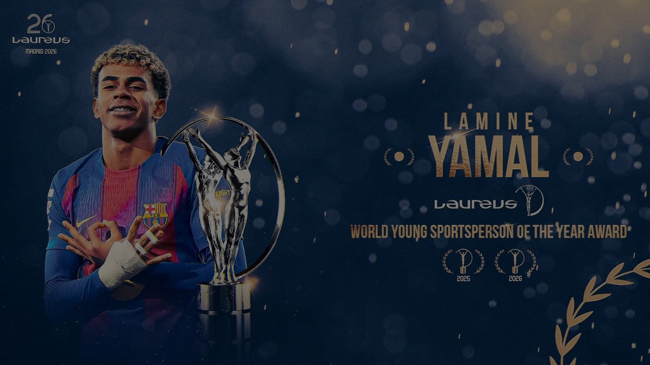Lamine Yamal | Speech | Laureus World Young Sportsperson of the Year