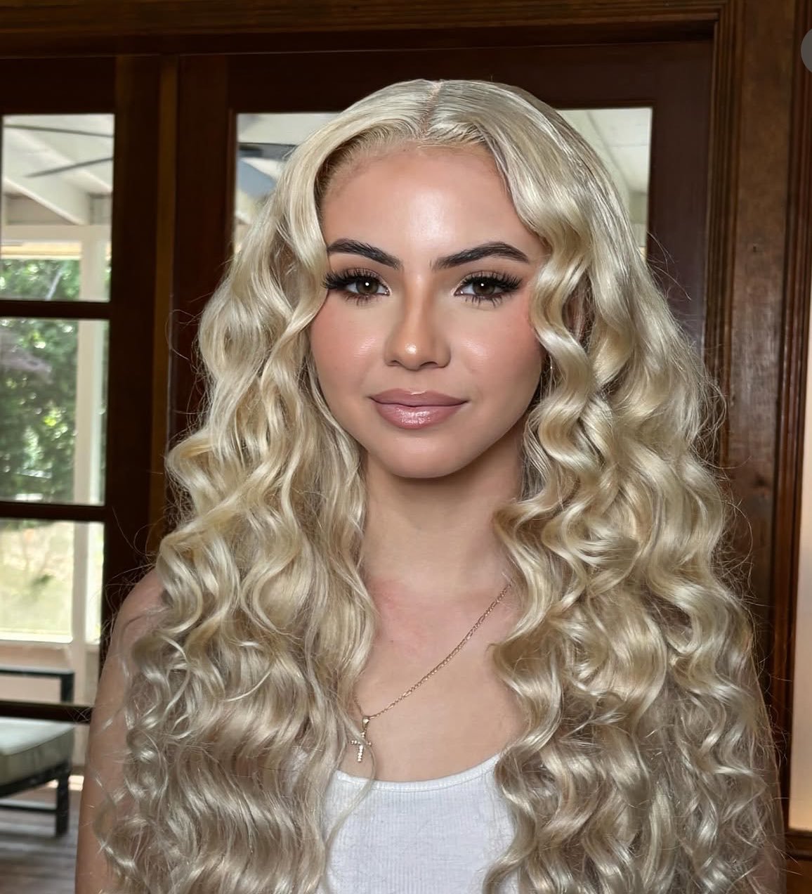 Bobbi Althoff Debuts Platinum Blonde Makeover by Sukihana