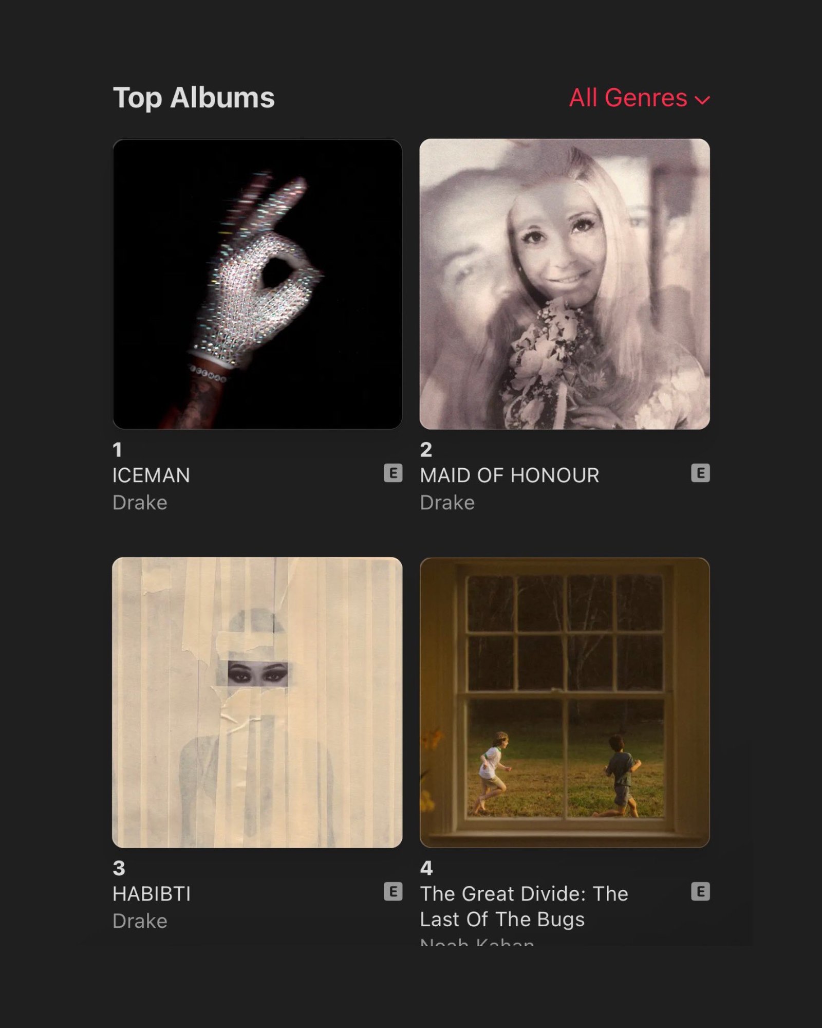Drake Releases Three New Albums Simultaneously: ICEMAN, MAID OF HONOUR, and HABIBTI