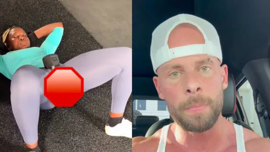 Joey Swoll Calls Out Lifter Blaming Spotter for Failed Dumbbell Presses
