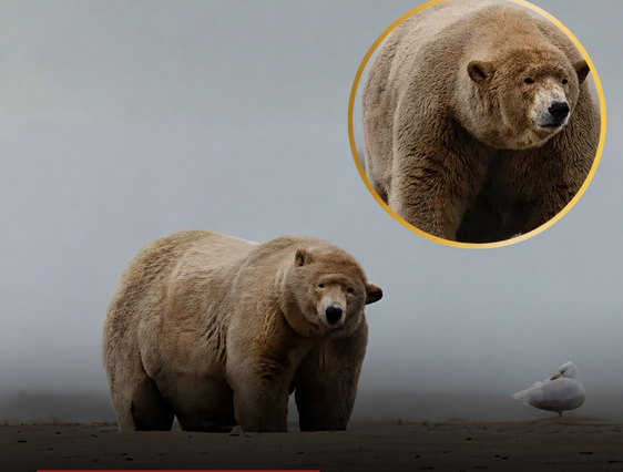Fat Albert: Giant Polar Bear Becomes Internet Legend in Kaktovik