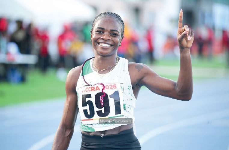 Tobi Amusan Wins Gold as Old Nigerian Anthem Plays at Podium
