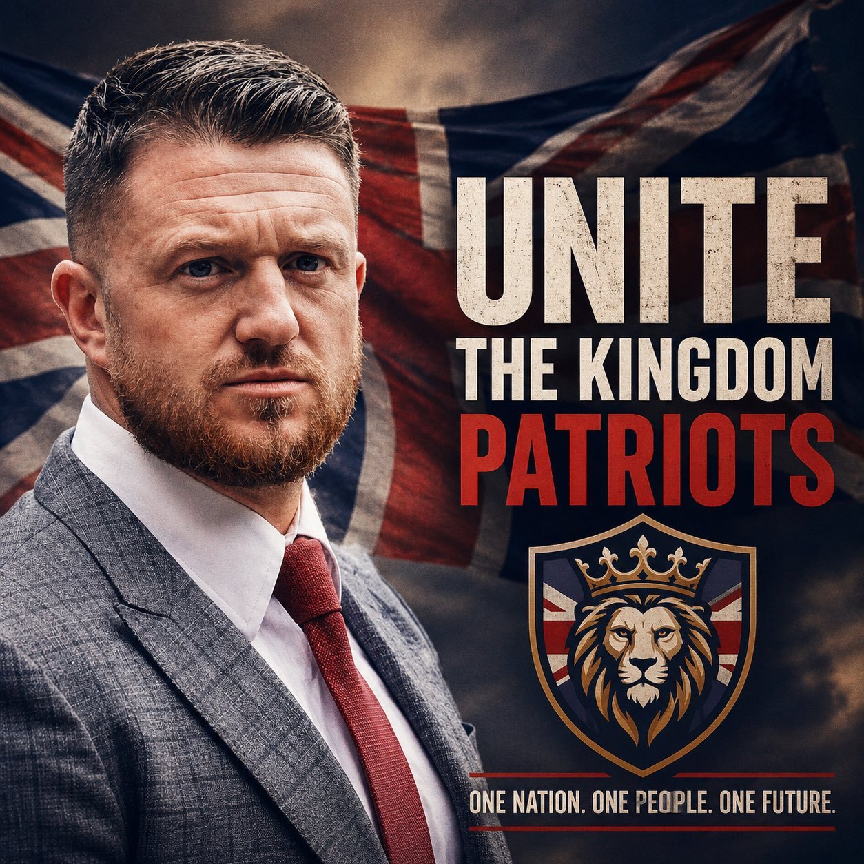 Tommy Robinson Leads 50,000-Strong March Against Immigration in London