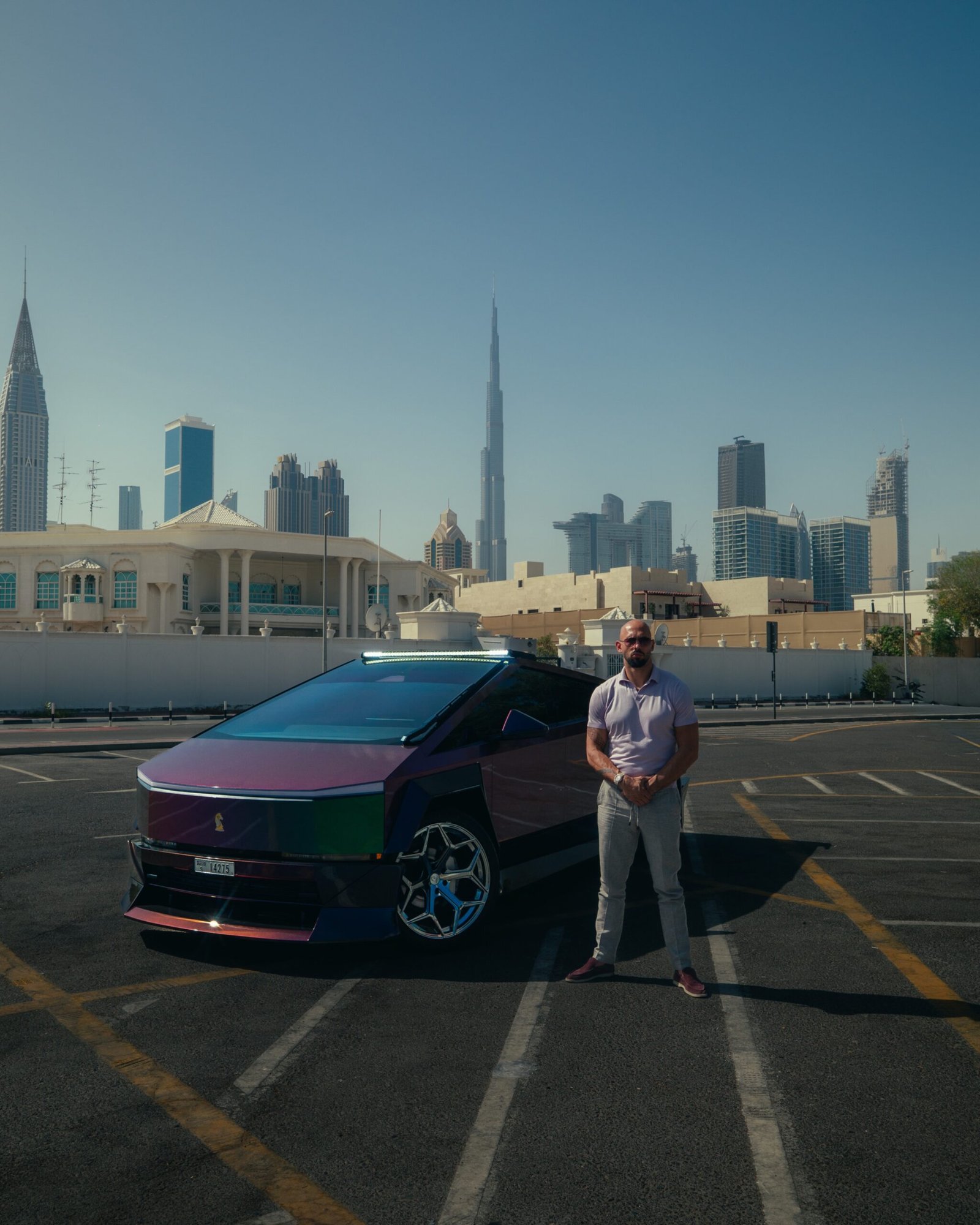 Andrew Tate Asks Elon Musk for $12M Monthly After Cybertruck Design