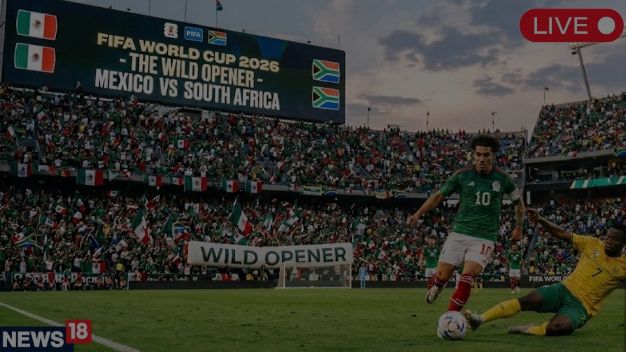FIFA World Cup 2026 Opening Match LIVE: Mexico vs South Africa
