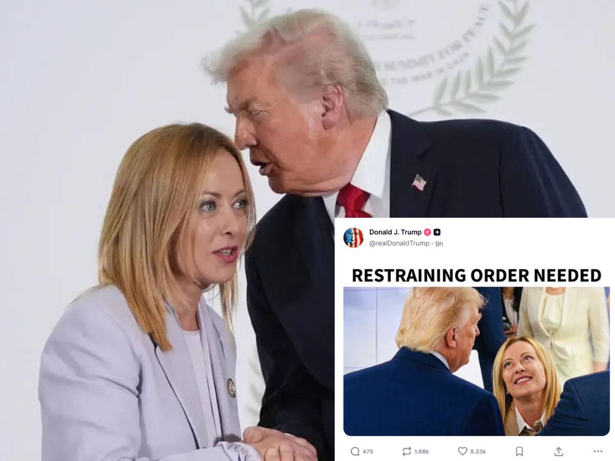 Trump Shares Meme Targeting Giorgia Meloni Ahead of NATO Summit