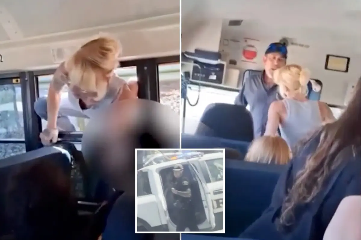 California Mom Arrested After Smashing School Bus Window to Get Her Child
