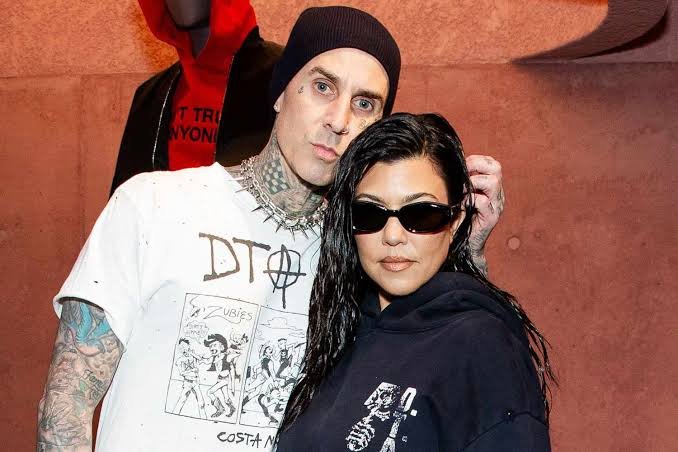 Kourtney Kardashian and Travis Barker Display Affection at Documentary Premiere Red Carpet