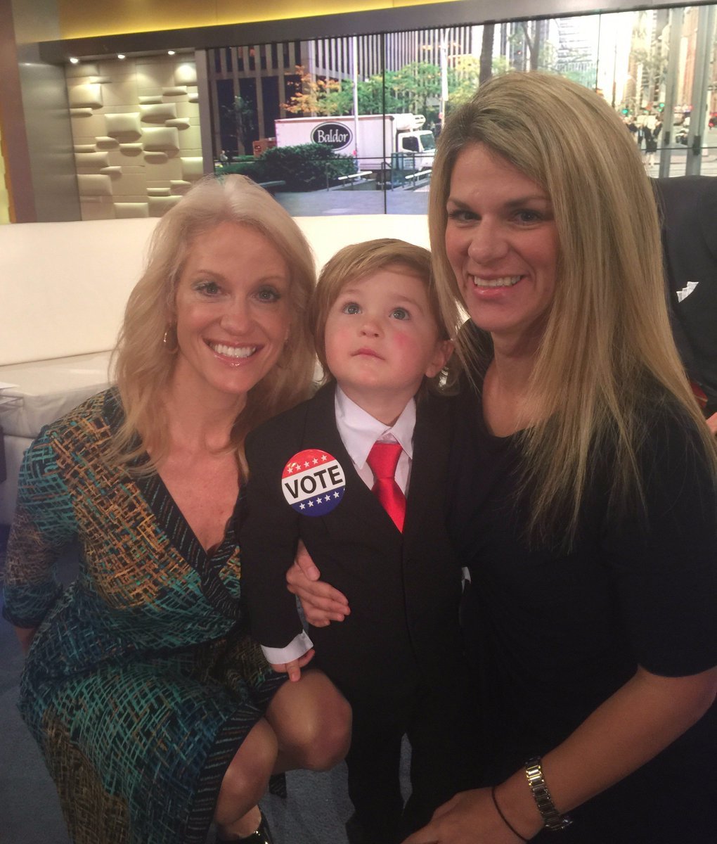 Mini Trump Boy Visits White House for 10-Year Reunion Celebration