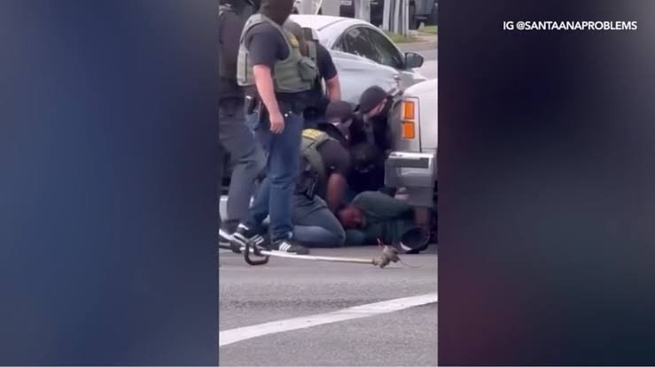 Video Captures Border Patrol Detaining Man Praying in Parking Lot
