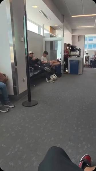 Airport Dispute Escalates Into Physical Altercation Following Use of Racial Slur