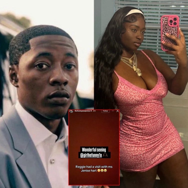 Baltimore Streamer Reggie Connects with Adult Star Jenise Hart in Unexpected Meeting