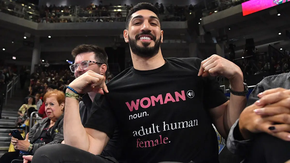 Enes Kanter Freedom Removed from WNBA Finals Over T-Shirt Message and Seating Dispute
